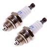 2 PCS L7T Spark Plug Universal 2 Stoke Engine Nickel
