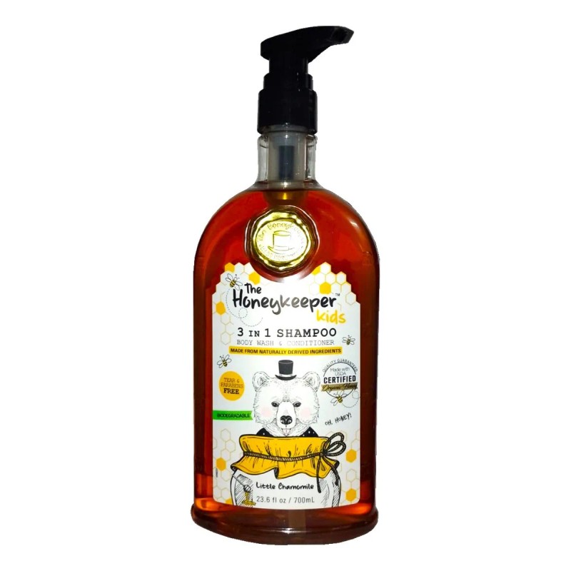 Kit The Honeykeeper Shampoo 3 En 1 Y Crema 700ml