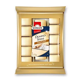 Schulte White Chocolate DOMINO-Steine Marzipan dominos 175g