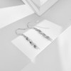 DNA Earrings Sterling Silver DNA Dangle Earring Science Earrings Music