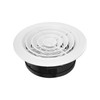 Round Air Vent Cover, 6 Inch Adjustable, ABS Ceiling Vent,