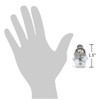 Ganz 1.5" Miniature Glittered Snowman Figurines - Set of 4