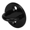 5Pcs Eye Plate Thickened Black Stainless Steel Enhanced Load Bearing