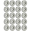 20 PCS Longboard Integrated Bearing 608-ZZ,Skateboard Wheel Bearing Inline Roller