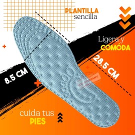 J.H. Company Plantillas Acolchonado Anti Fatiga Ajustable Zapatos 9911