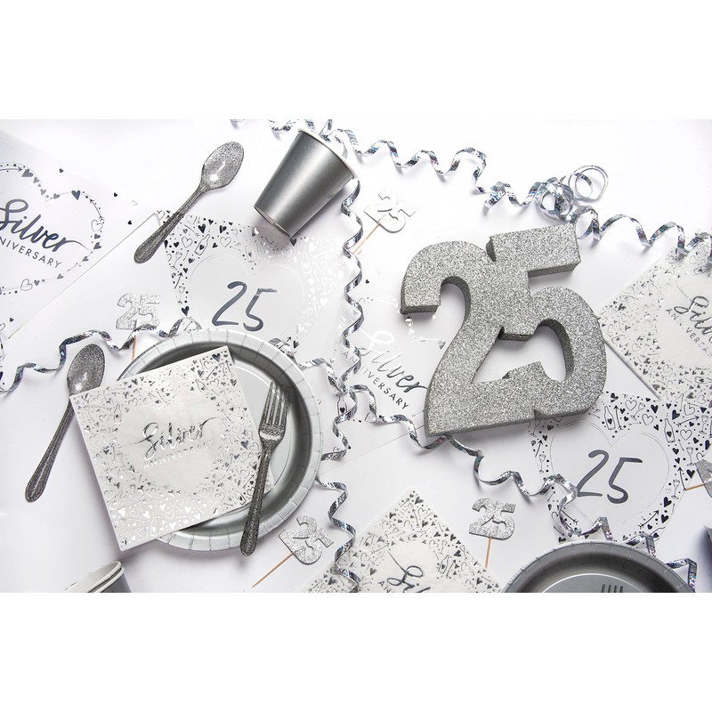 Creative Party J042 Papierservietten, 3-lagig, geprägt, 33 cm, 16 Stück