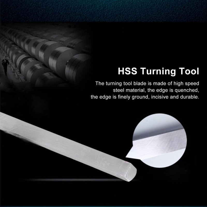 Half Round Turning Tool High Speed Steel Beech Handle Lathe