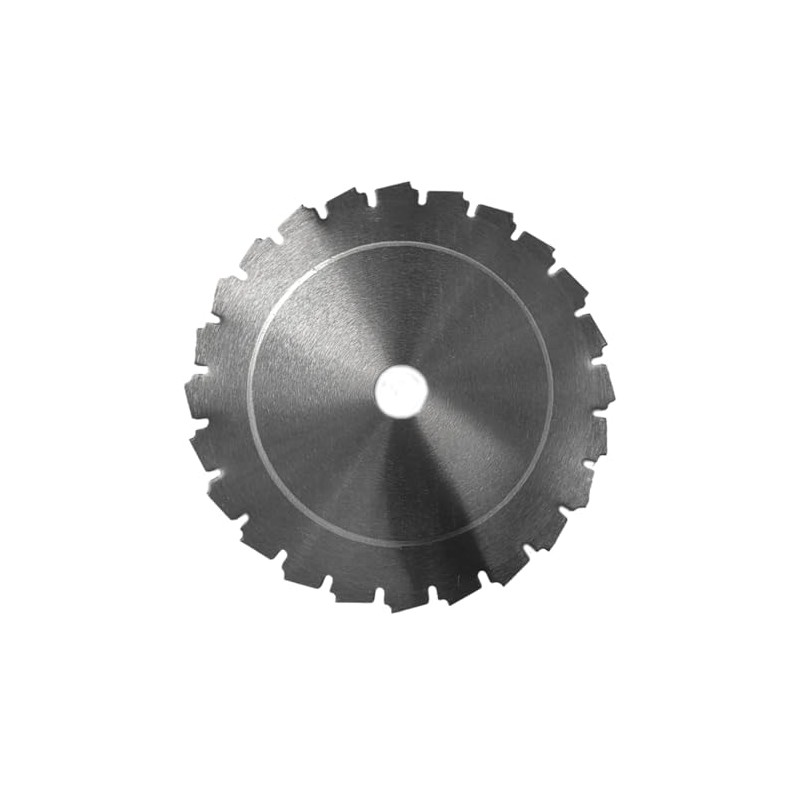 3-Pack 8"-24T Chisel Tooth Blades for Brush Cutter, Trimmer, Weed