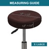 GAMUKAI 2 Pack Round Bar Stool Covers – Stretchable Round