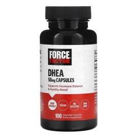 Force Factor Dhea 50mg 100 Capsulas Vegetables Sabor Sin Sabor