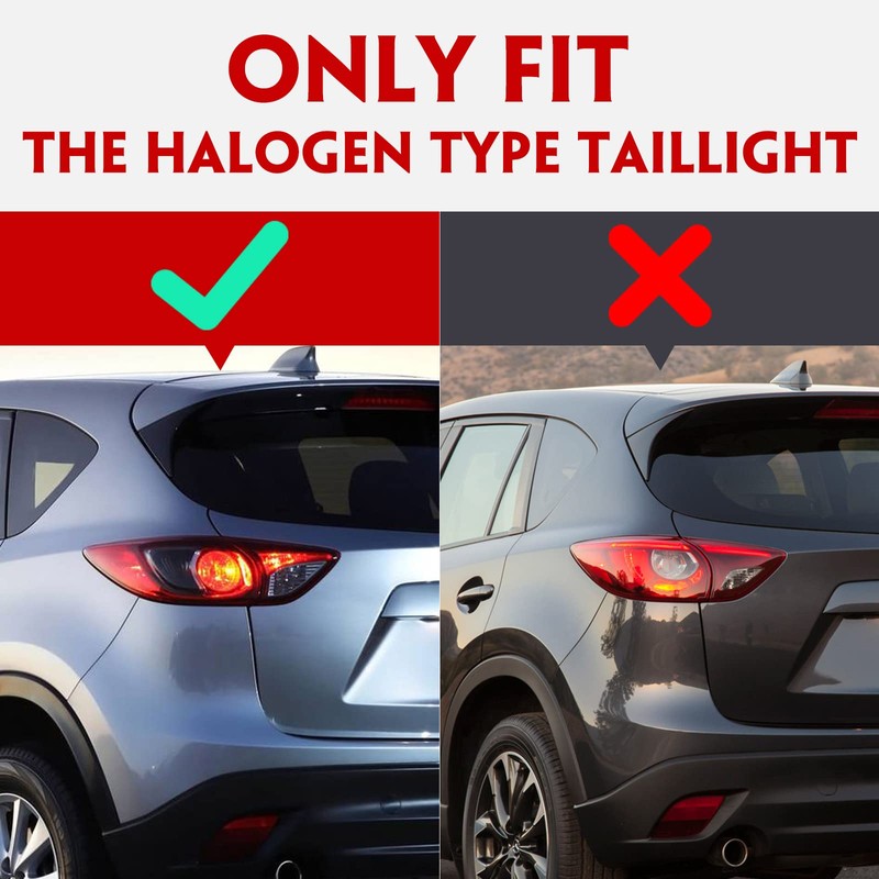Huray Left Tail Light Fit for Mazda CX-5 2013-2016 Taillight