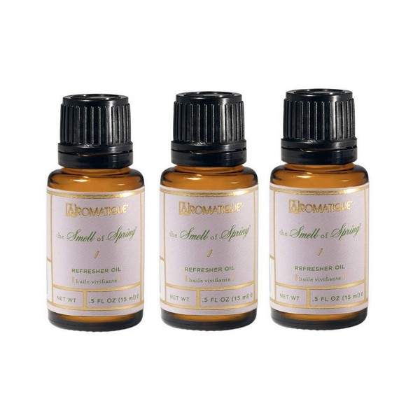 Package of Three (3) Aromatique .5 Ounce Refresher Oils - The Smell of Spring (3)