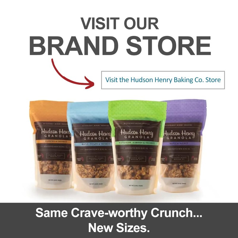 Hudson Henry Granola, Cashews & Coconut - 12 oz. package,