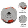 2Pcs Strimmer Spool Line Strimmer Spool for Flymo Strimmer Wire