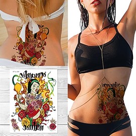 Supperb® Temporary Tattoos - Beautiful Devil Girl