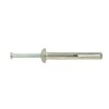 Powers Fastening Innovations 2808 1/4-Inch by 1-Inch Mushroom Head Zamac Nailing with Carbon Steel Nail, 100 Per Box