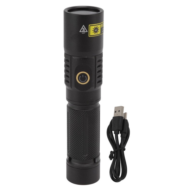 Portable 365nm UV Flashlight LED Black Light Torch for Pet