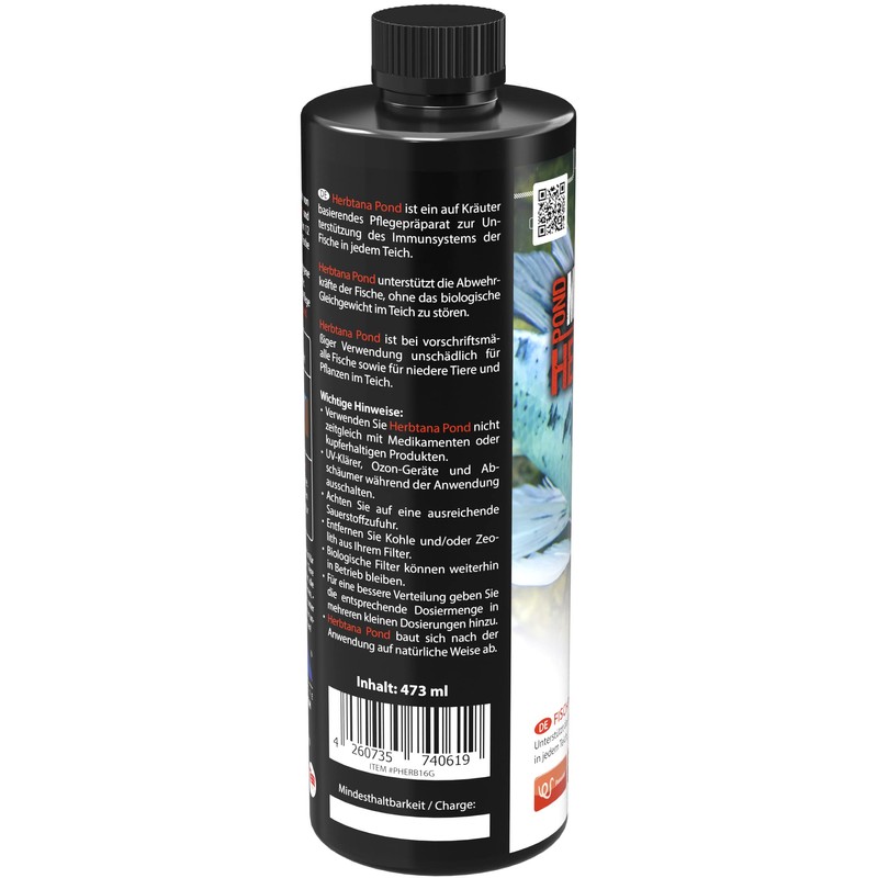 MICROBE-LIFT Pond Herbtana - 473ml - Natural Herb Based Agent