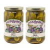 Pickled Okra, Jake & Amos,16 Ounce (pack of 2)