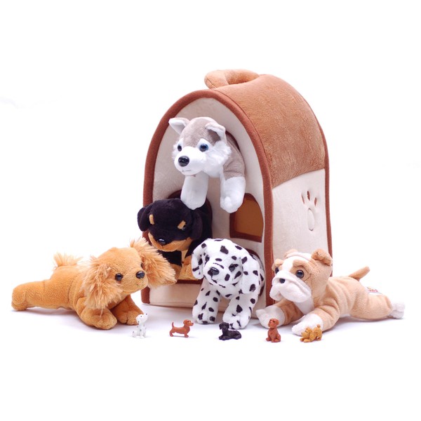 SFS Gifts Special Edition Unipak 12" Plush Dog House with