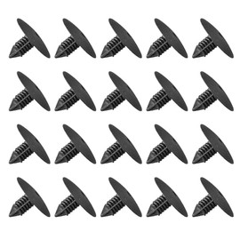 Tuqiang 10 Stück Rivets en plastique pour voitures Clip de rivet Fixation de doublure d'aile Rivet de fixation de carrosserie Fixation universelle Autoverriegelung (Stil 37)