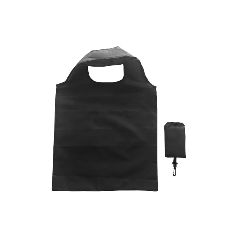 Bolsa de compras plegable, bolsas de compras portátiles creativas poliéster,