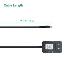 Cargador de batería de litio de 21 V de repuesto para Ohey, mini motosierra, cable de alimentación de soplador de hojas Seyvum de 6 pies