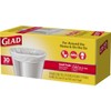 Glad Trash Bags, Small Garbage Bags - 4 Gallon White