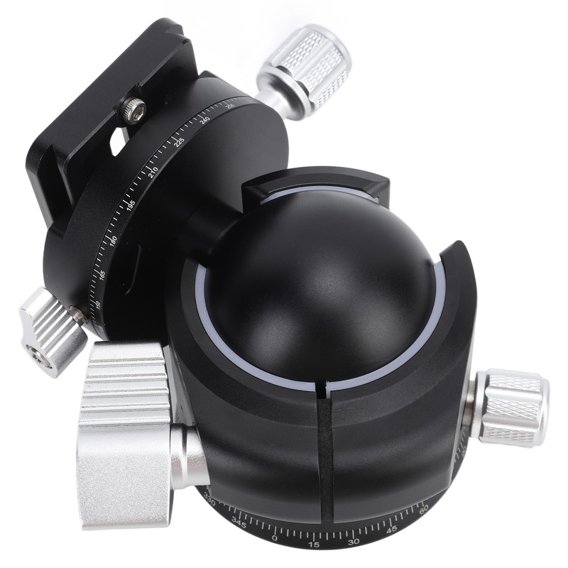 Panoramic Tripod Head Dual Panorama Low Gravity 360 Degree Rotating
