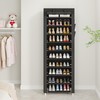 UDEAR 10-Tier Free Standing Shoe Rack Sturdy Shoe Rack Organizer
