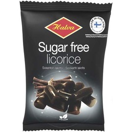 Halva Sugar Free Liquorice 15 Pack of 90 g