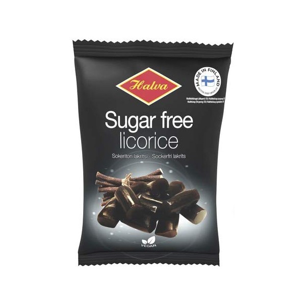 Halva Sugar Free Liquorice 15 Pack of 90 g