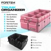 FORTEM Trunk Organizer For SUV Car Trunk Organizer, Foldable Storage,