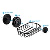 MaxHold No-Drilling/Suction Cup Soap Basket - Vaccum System - Stainless