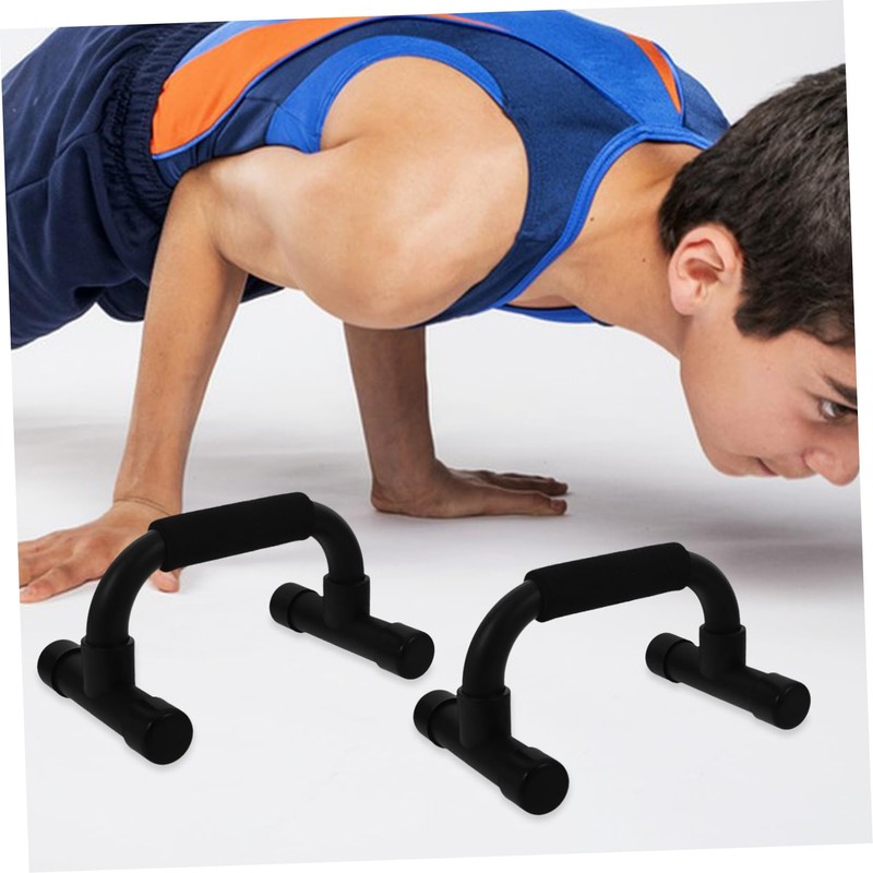 Kisangel Pair Pushup Bars Stands Handles Exercise Fitness Skid-resistant Equipment