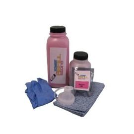 Toner Refill Store ™ Magenta High Yield Toner Refill Kit with Reset Chips for The Dell 3115cn 3110cn 310-8096 310-8399