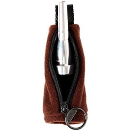 CURTIS Trumpet Mouthpiece Pouch with connected type, 5 colors (Brown)