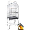 Mcage New 20-Inch Open Play Top Parrot Cage with Stainless