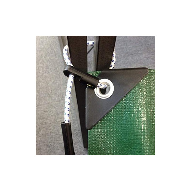 10 Elastic Shock Cord Bungee Toggle Tie Down Fixings -