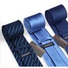 HISDERN Lot 3 PCS Ties for Men Business Ties and