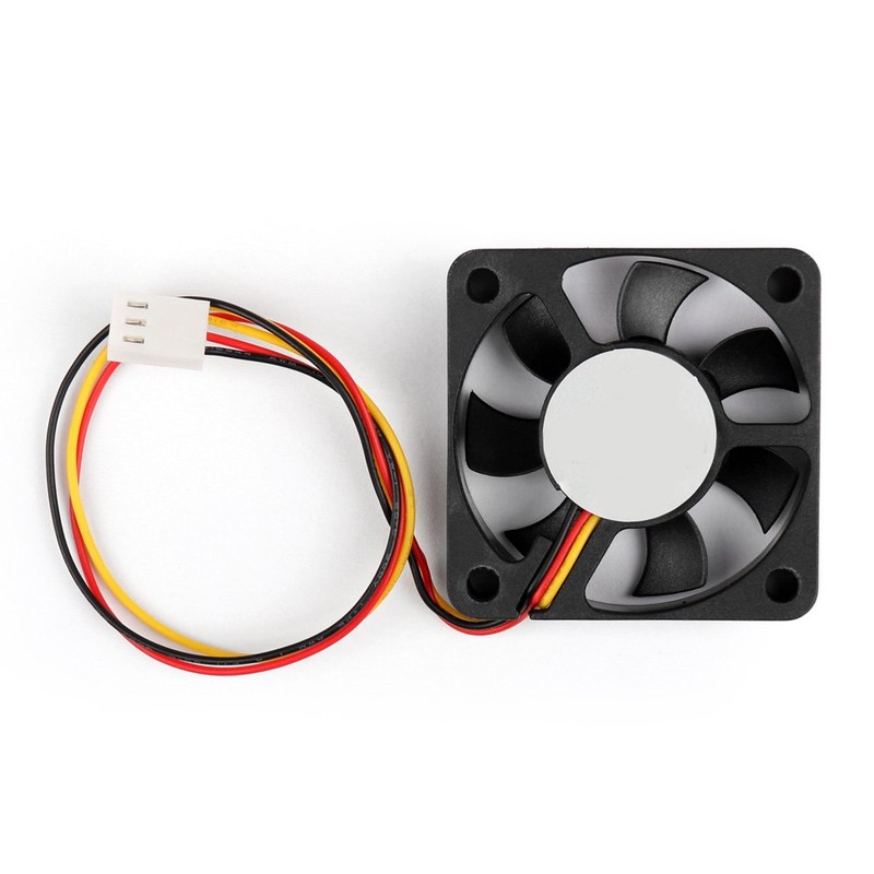 axGear Fan 50x50x10mm 5x5x1cm Mini Small Fan 3Pin Power 5V