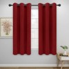 Easy-Going Blackout Curtains for Bedroom, Solid Thermal Insulated Grommet and