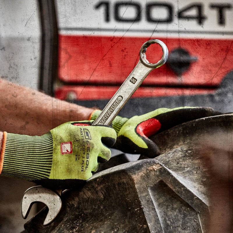 Gebol Master Cut C Plus Work Gloves with Cut Protection,