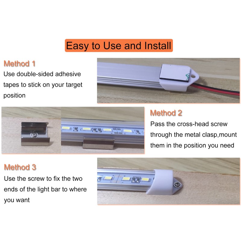 LMGYES 12V Interior LED Light Bar with Touchless Sensor Hand
