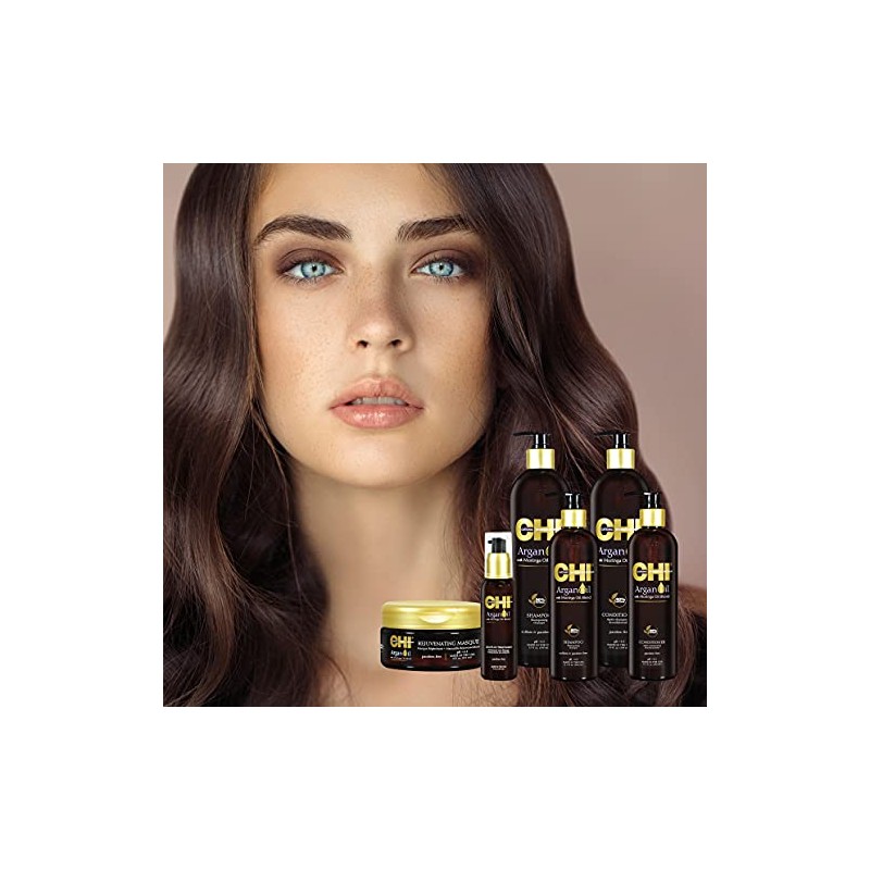 CHI Argan Oil Plus Moringa Oil Shampoo Unisex Shampoo 25