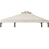 DURCOVER Gazebo Replacement Top 10x12 FT, Gazebo Canopy Replacement Cover