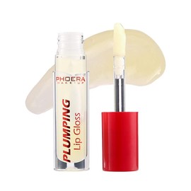 Phoera Lip Plumping Natural Lip Care For Fuller, Softer And Bigger Lips Natural Extract Vitamin E Shea Butter And Cinnamon Oil Plumping, Hydrating and Nourishing Plumping Lip Gloss