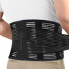 Faja lumbar para aliviar el dolor de espalda baja, soporte