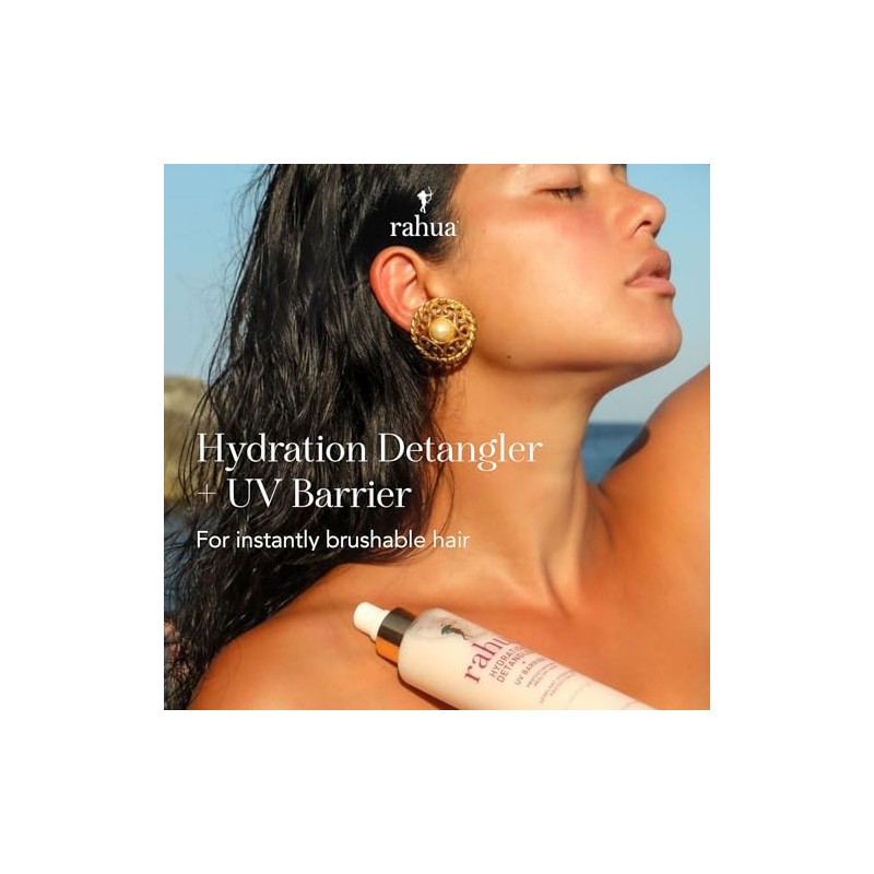 Rahua Desenredante de hidratación + barrera UV, 6.5 onzas líquidas