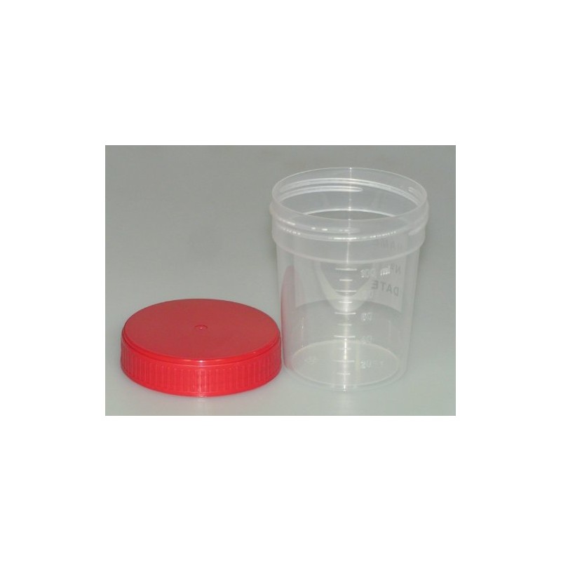 5 Urine Cup 125 ml Trial Jar + 1 Transparent